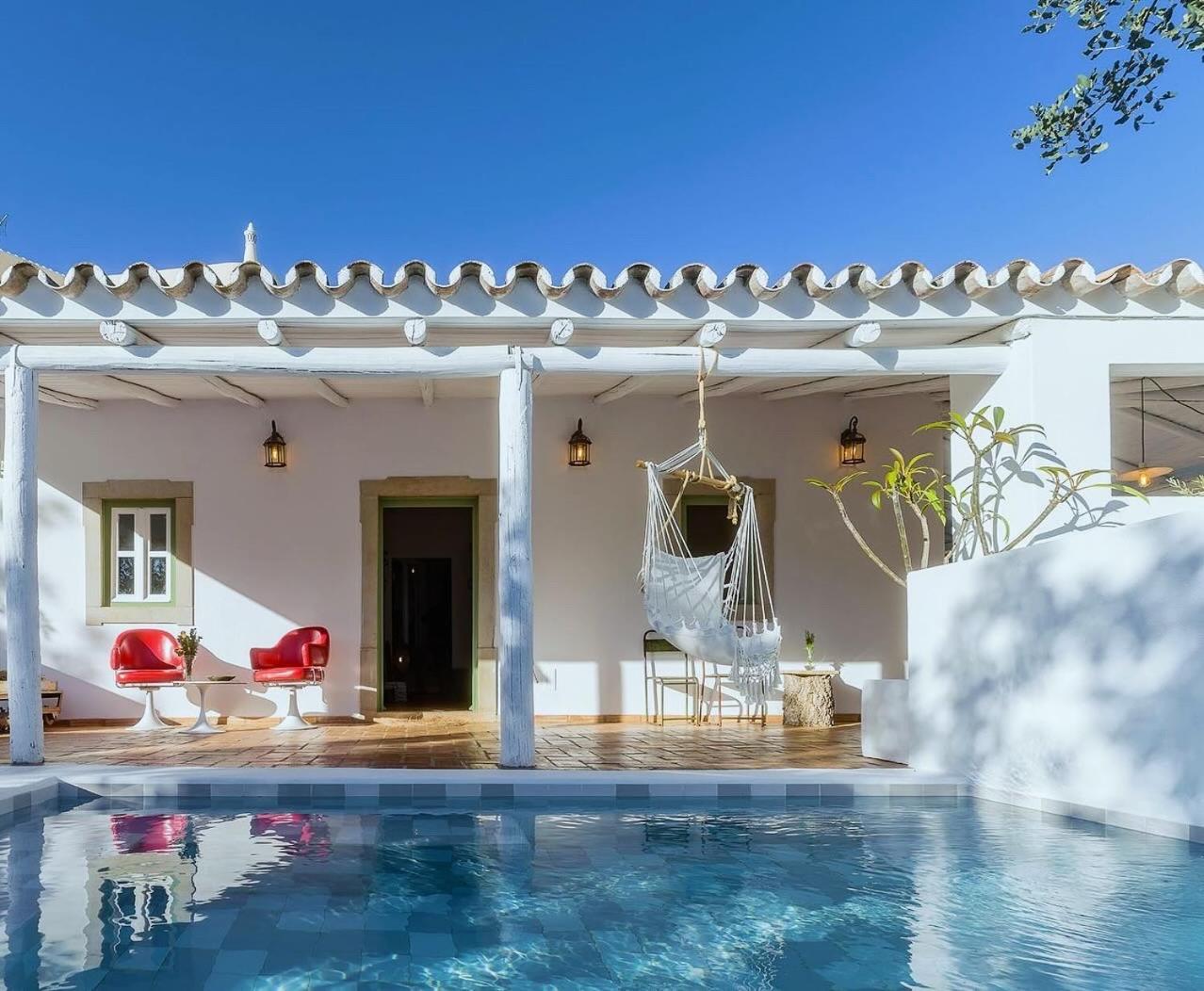 Almoada - Eclectic Boutique Home ซง บราส เด อัลปอร์เตล ภายนอก รูปภาพ